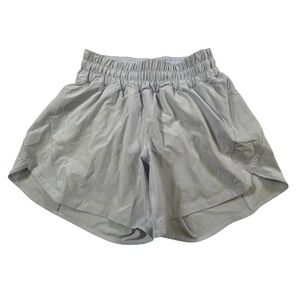 Lululemon Track That High-Rise Lined Short 3" Lavender Purple Size 4 LW7ATBS